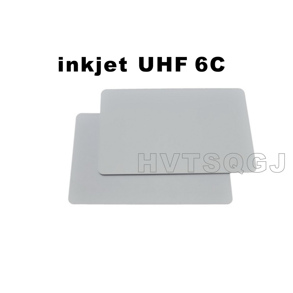 100pcs High quality inkjet printable UHF H3 Gen2 PVC Rfid Smart inkjet Card
