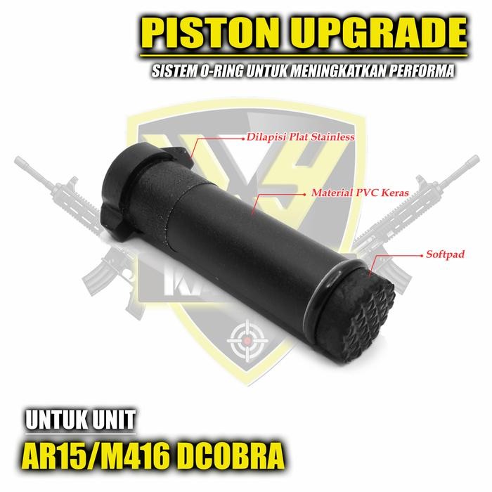 Piston Upgrade Ar15/M416 Dcobra Sistem O-ring *