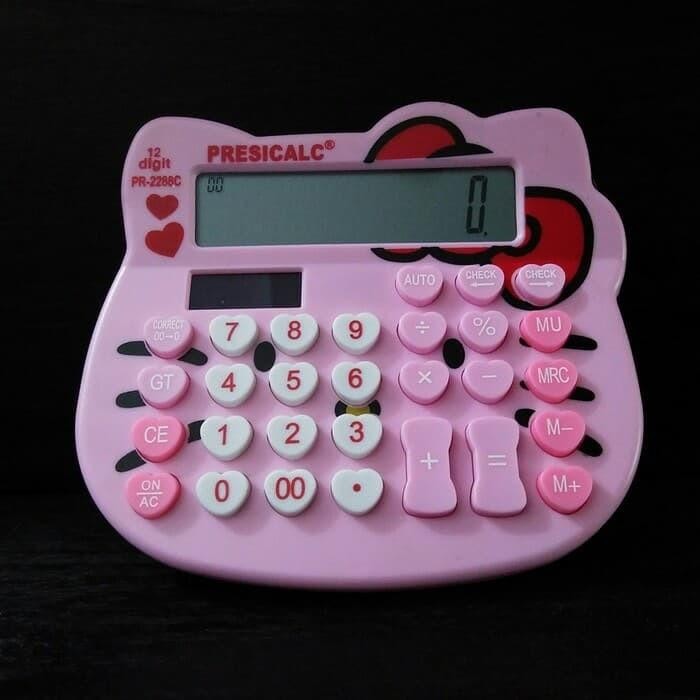 

hello kitty kt 2288 (12digit) kalkulator/calculator kode 625