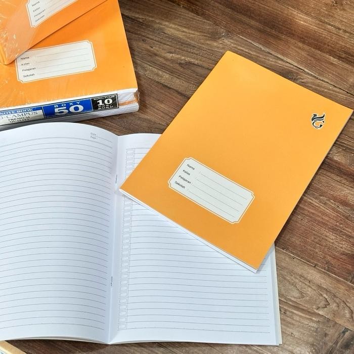 

Buku Tulis Campus Garuda Isi 50 Lembar Caver Sampul Coklat Isi 10 Pcs Buku Tulis Ukuran Besar Paper