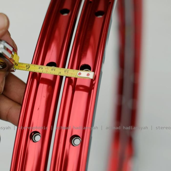 New Sepasang Depan Belakang. Rims 27.5 Velg Sepeda Folker Xc01 32 Hole