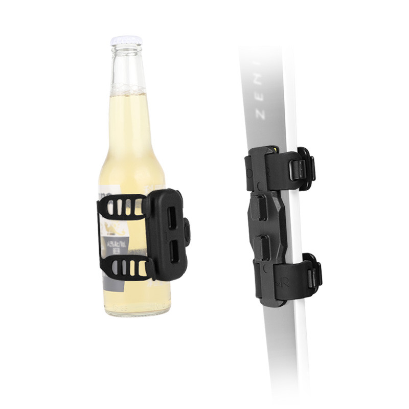 OsmaR Magnetic Water Bottle Silicone Strap Bicycle Backpack Shoulder Strap Water Bottle Rack Bicycle