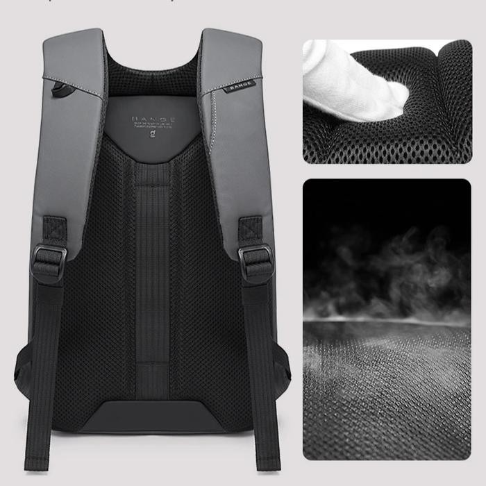 Bange Tas Ransel Pria Tas Laptop Tas Kerja Pria Backpack Bg22188 Hitam