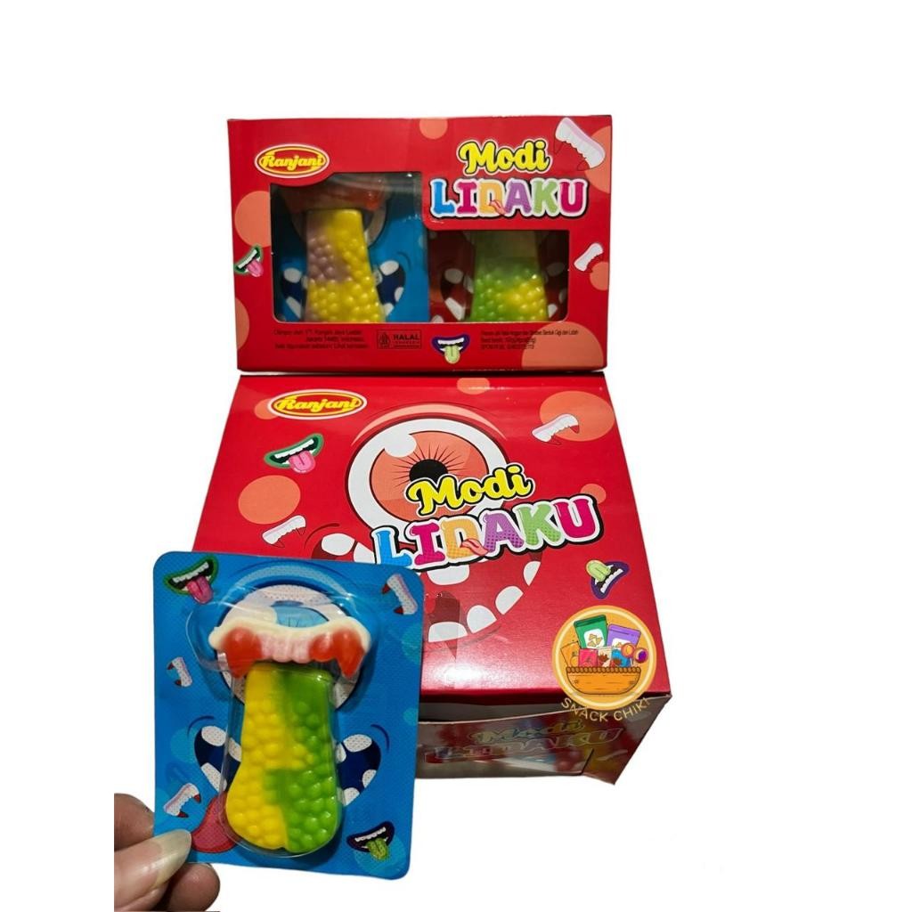 

permen ranjani MODI LIDAKU gummy candy snack enak 24pcs snack aneka rasa