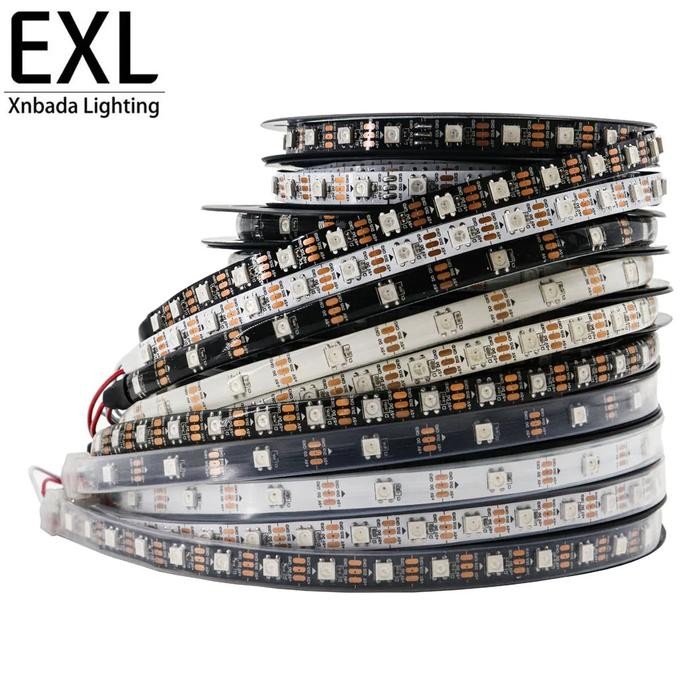 WS2812B RGBIC Led Strip WS2812 30/60/74/96/144Leds/m Individually
