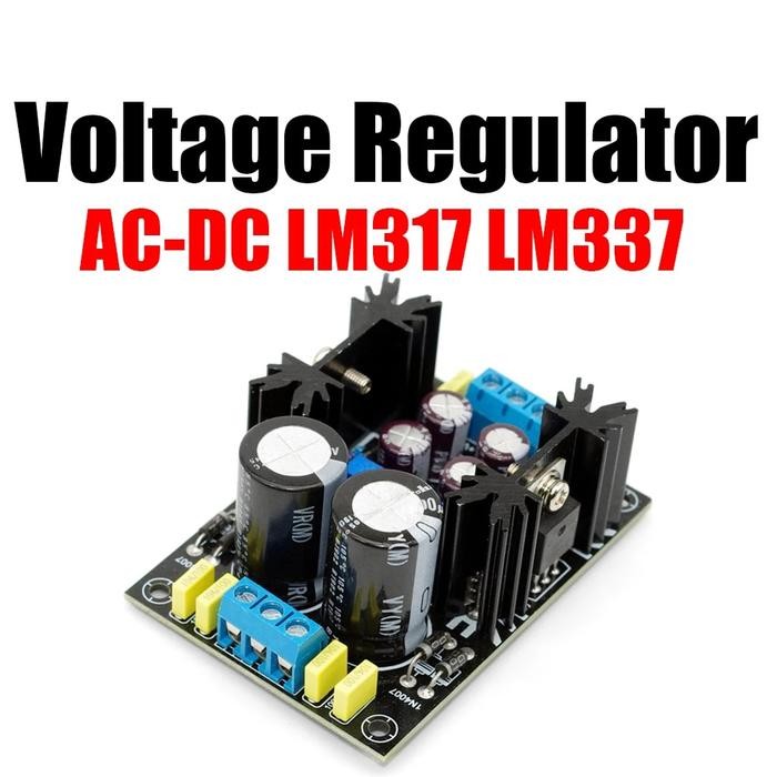 AC TO DC LM317 LM337 Adjustable Positive Negative Power Supply