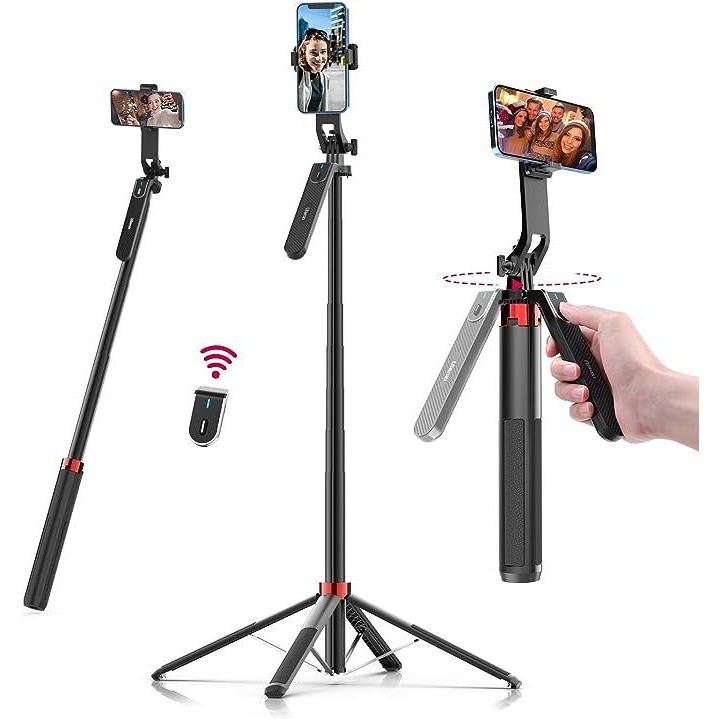 Ulanzi MA09 1.8m Selfie Stick Tripod for 11 12 13 14 15 Phone with