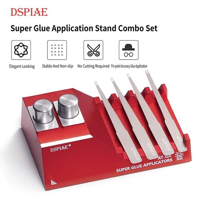 DSPIAE AT-GA Super Glue Application Stand Combo Set Military Model