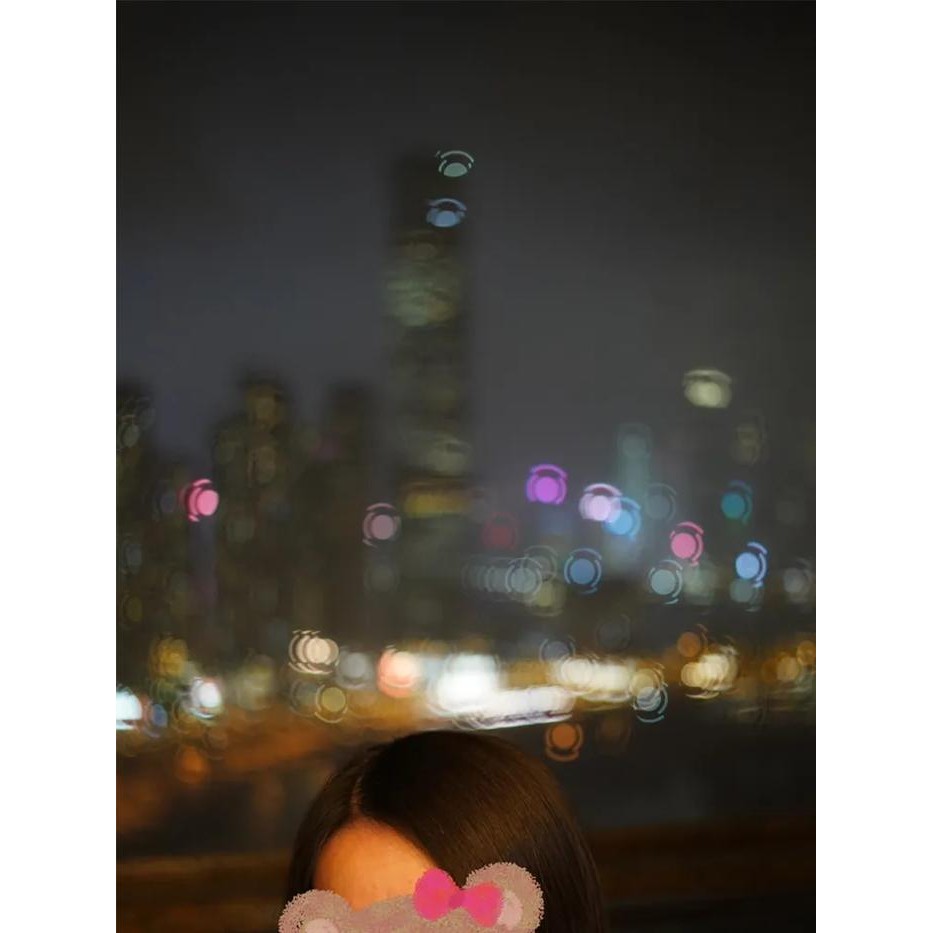 metal swirly bokeh effect filter 4352mm fixed focus telephoto lens