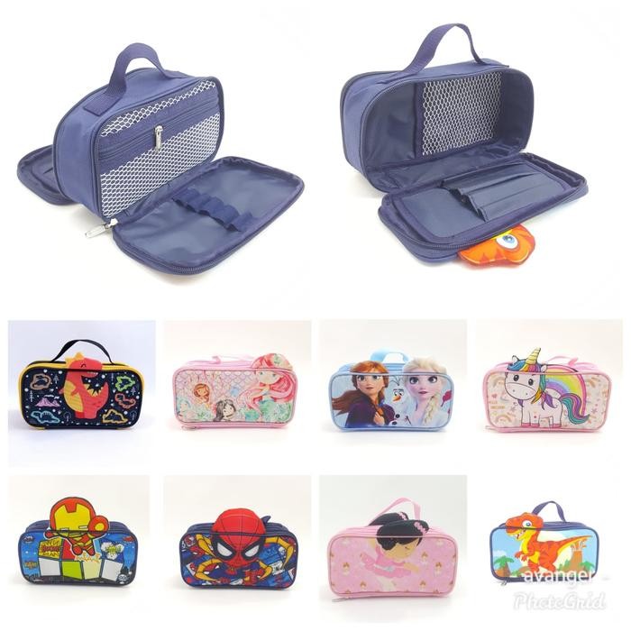 

DISKON DOUBLE PENCIL CASE 3D Kotak Pencil Anak Sekolah TEMPAT ALAT TULIS READY STOCK