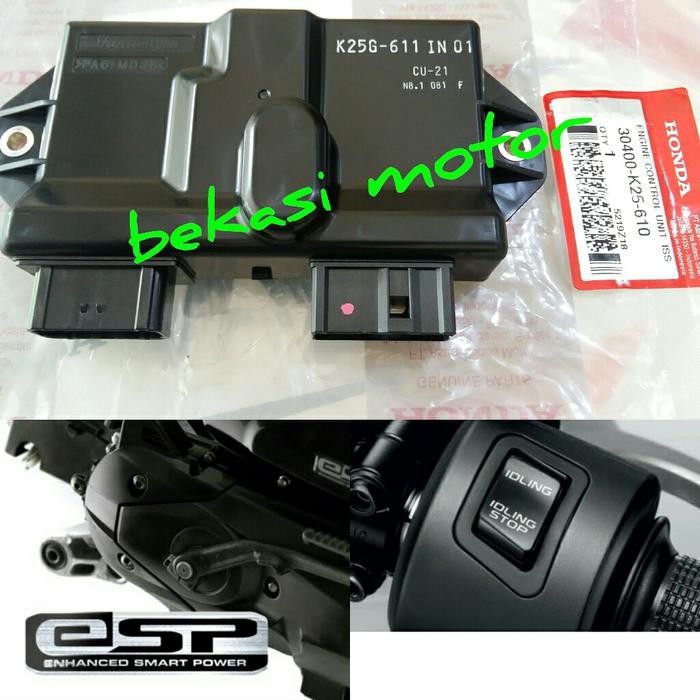 30400-K25-610 Ecu Cdi Honda Beat Esp Iss Scoopy Esp Iss Original