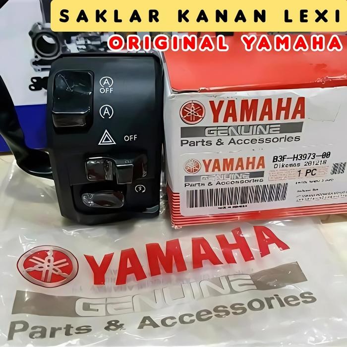 Saklar Kanan Lexi Original Ygp Yamaha Genuine Part Stater Hazard
