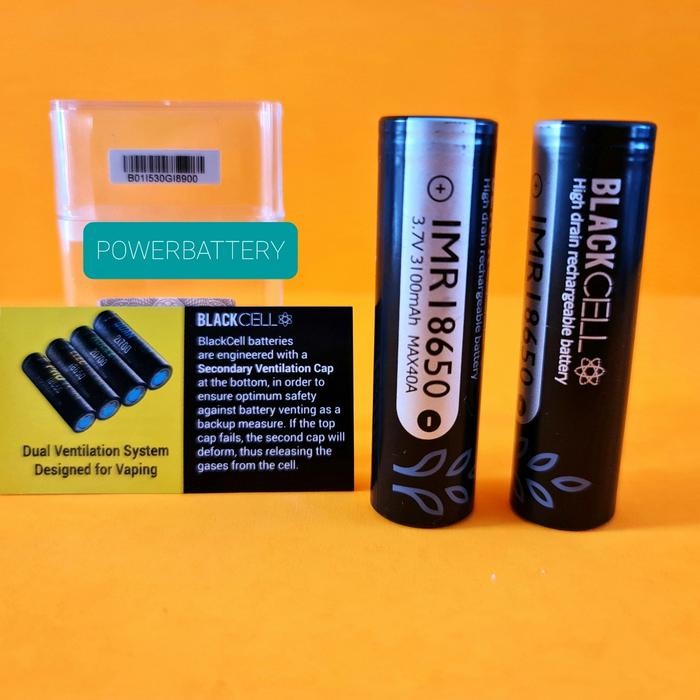 BlackCell IMR 18650 3.7V 3100mAh 40A