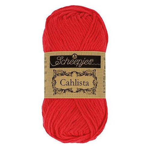 

Scheepjes Cahlista 50gr Hot Red (115)