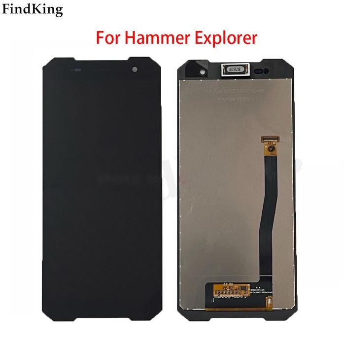 High Quality Touch Screen Ditigizer LCD Display For Myphone Hammer Explorer LCD Display Assembly Rep