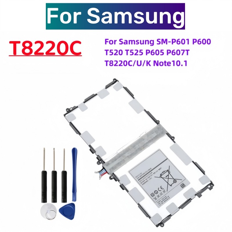 T8220C T8220E T8220U T8220K Tablet Battery For Galaxy Note 10.1 2014 Edition Tab Pro P600 P601 P605