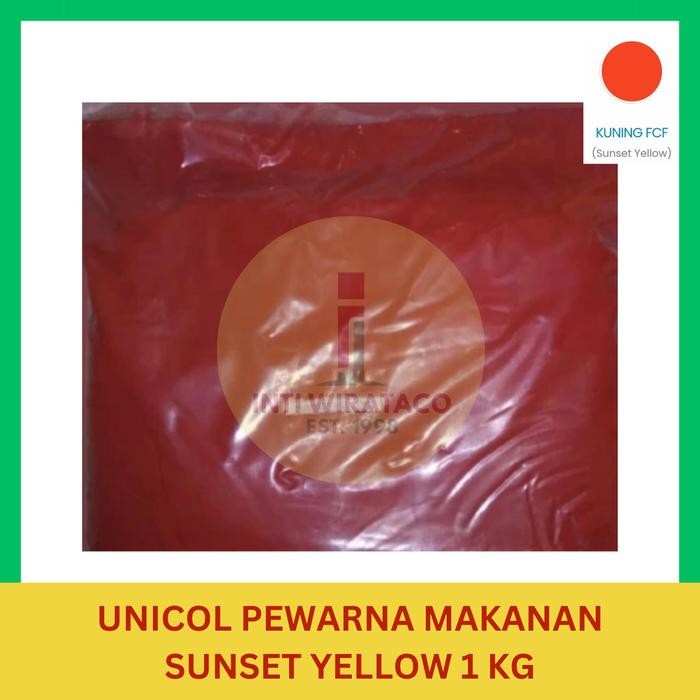 

Pewarna makanan Sunset Yellow 1 kg