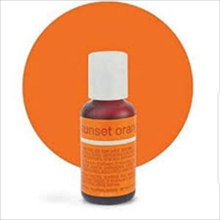

Chefmaster 20gr Sunset Orange / soft gel icing color pewarna