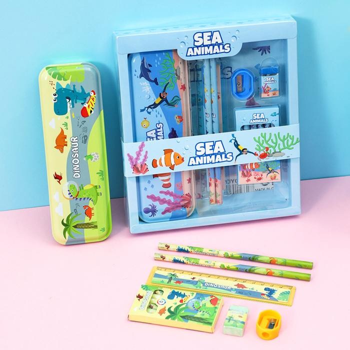 

Bambino Kotak Sil Anak Set Stationery Sil Alat Tulis Lengkap Ghapus Rautan