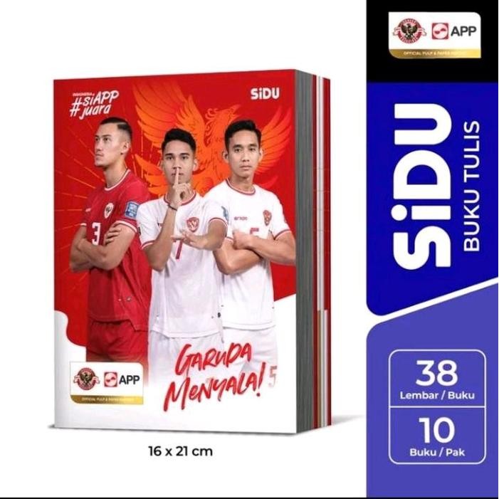 

BUKU TULIS SIDU 38 TIMNAS/BUKU TULIS SIDU 38 BOLA