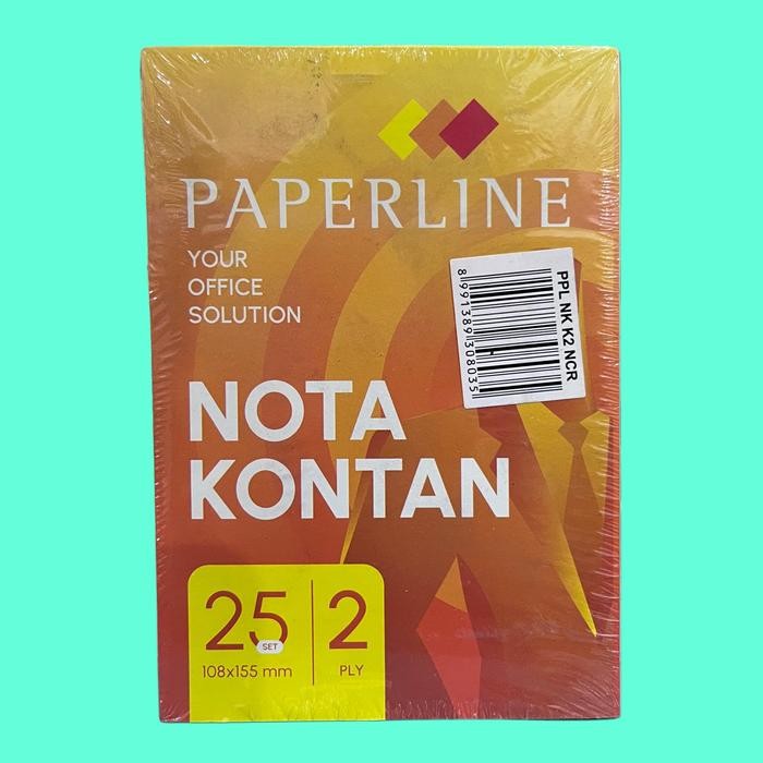 

Nota Kontan Paperline 2 ply Kecil (per 1 pack isi 10pcs)