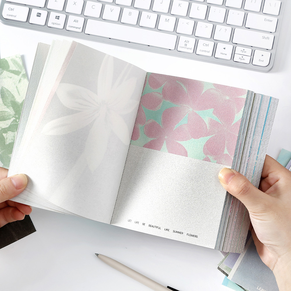 

50 pcs INS vegetation Aesthetic Decor Scrapbooking Materials Paper Combo Kit DIY Junk Journal