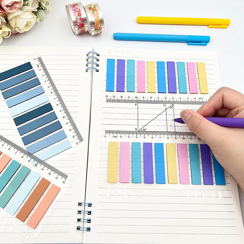

200 Sheets/Pcs Transparent Index Notes Paper Office School Supplies Stationery sticky notes