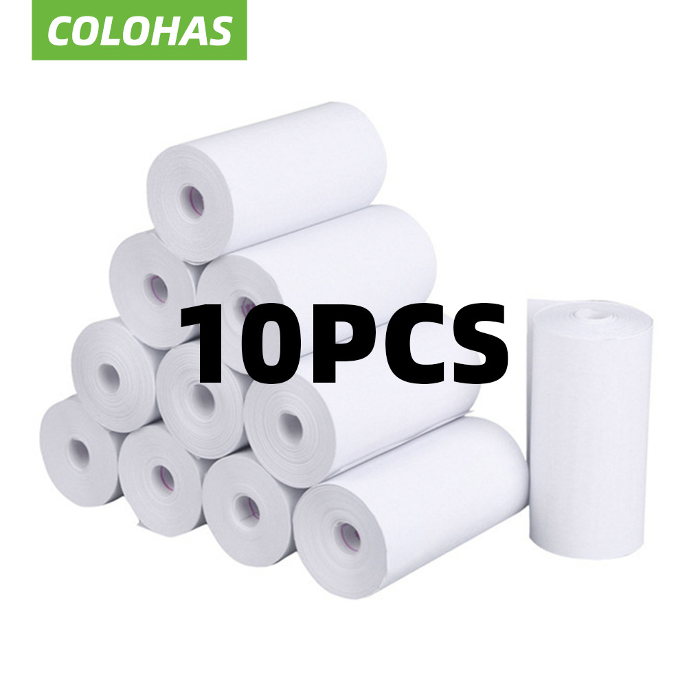 

10Rolls 57x25 MM Thermal Paper White Children Camera Instant Print Kids Camera Printing Paper
