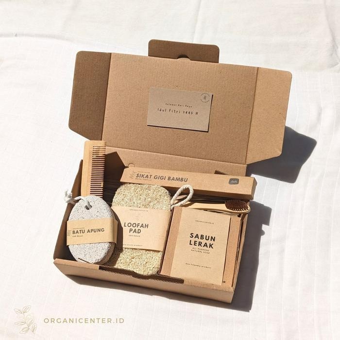

Hampers Organicenter Ecofriendly Starter Kit Gift Set Ramah Lingkungan