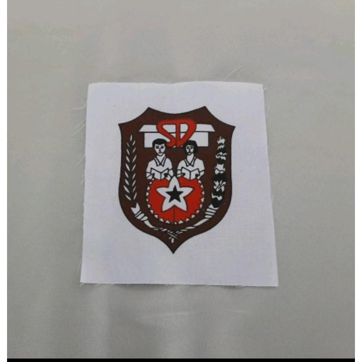 

Badge Sd, Smp, Sma Sablon Dan Bordir Serta Bendera Merah Putih Bordir
