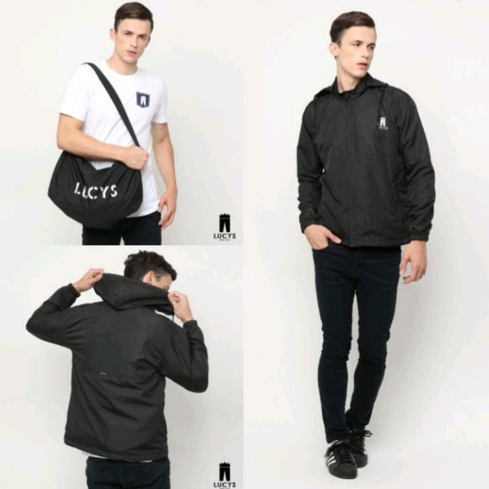 Jaket Multifungsi Bisa Menjadi Tas Serbaa Pria Wanita Lucys Koke