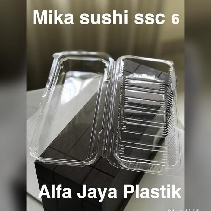 plastik mika sushi ssc-6 isi 50 Kode 675