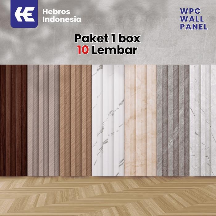 KENDO WPC Wall Panel 4.72 Meter Hiasan Dinding Wood Wallpanel