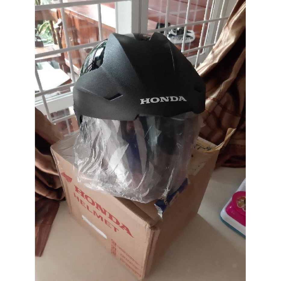 AWS Helm Motor Honda Half Face TRX-3 HMJ-1 Original AHM SNI