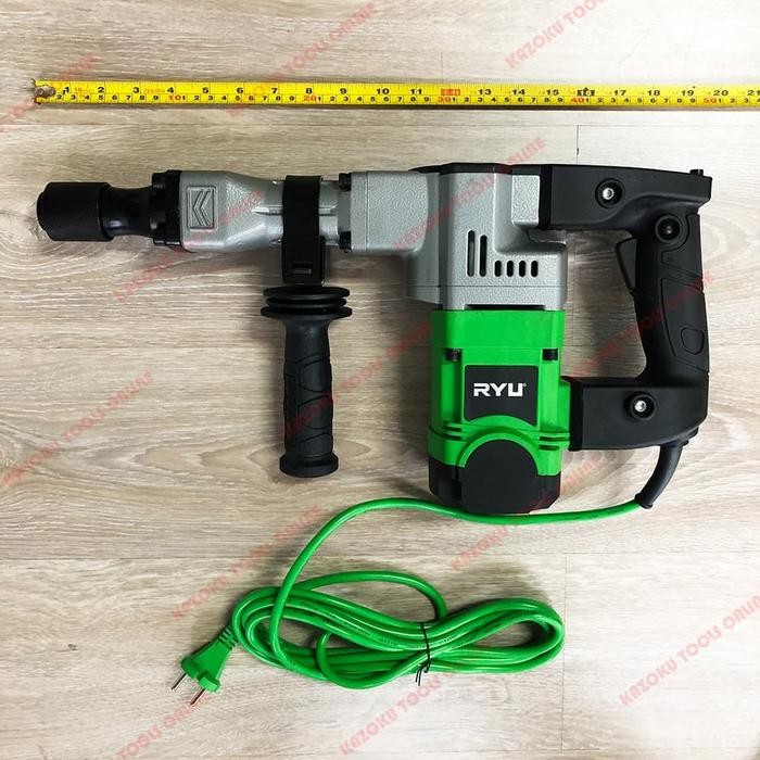 Populer Mesin Bor Bobok Beton Tembok Ryu Rdh-15 Demolition Hammer Ryu Rdh15