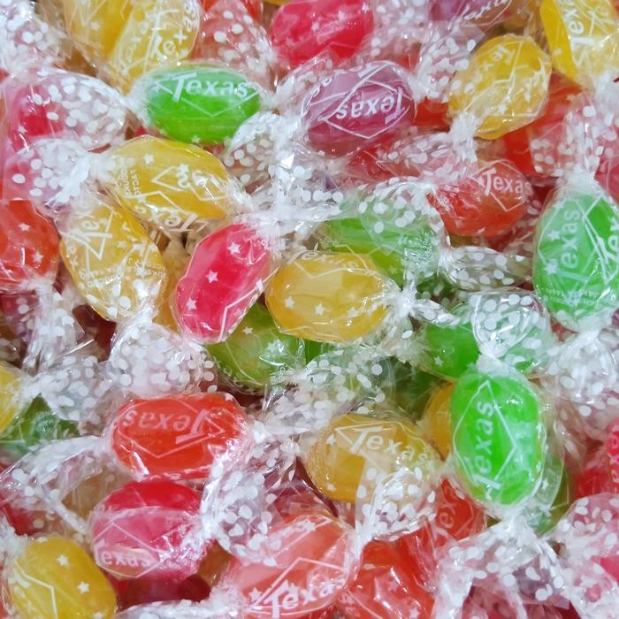 

New Permen Buah Texas Liliput Kiloan 1000 Gram