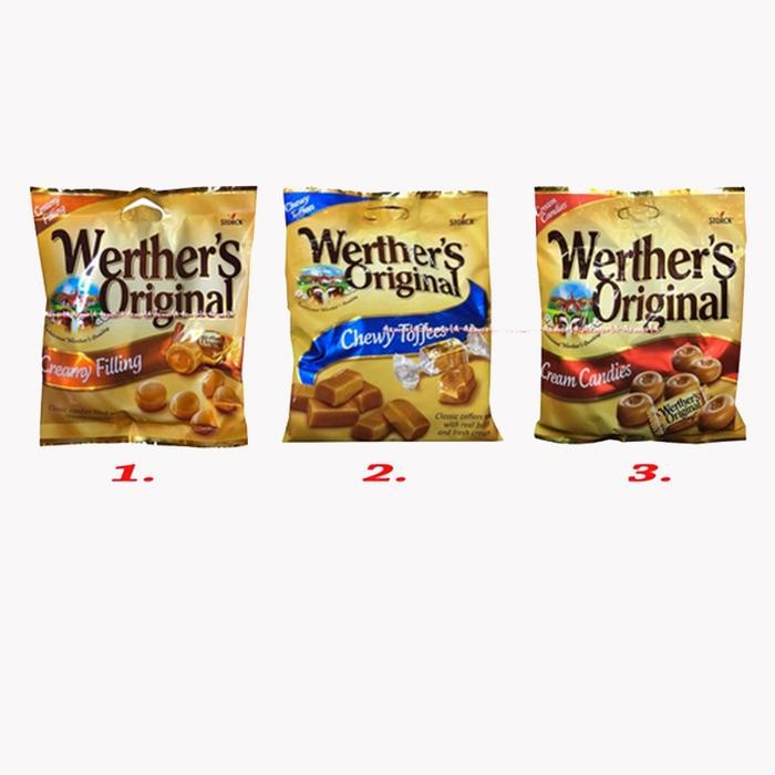 

New Werther's Original Chewy Toffees Permen 90gr Permen Krim Karamel