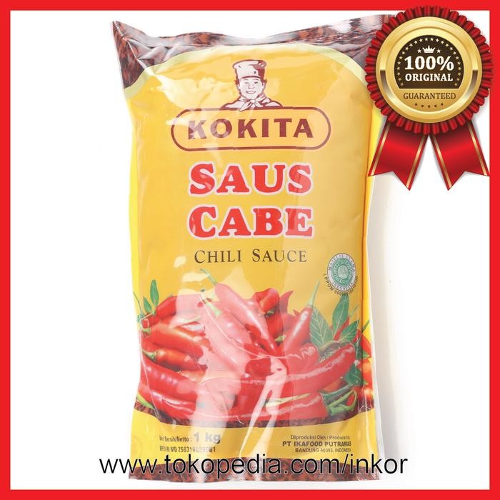 

New KOKITA SAUS CABE POUCH 1KG