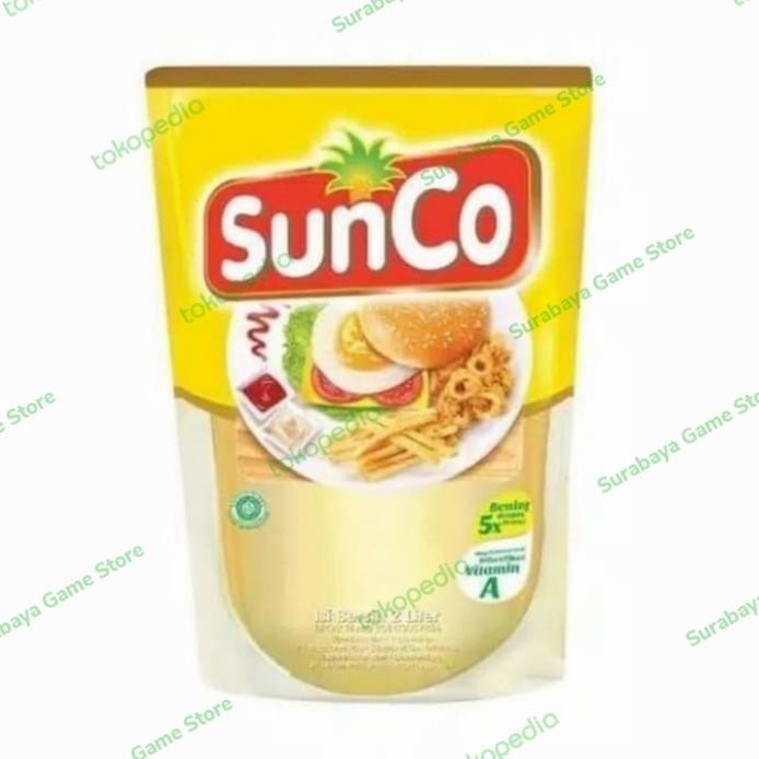 

New Minyak Goreng SUNCO 2 liter Ecer Grosir / Sunco 2L1 dus