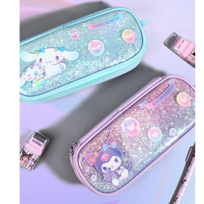 

TERMURAH Kotak Pensil Anak Sekolah Kanvas Motif Kuromi Blink KP45 - Alat Multifungsi Untuk Menyimpan