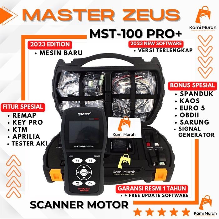 Scanner Motor Injeksi Universal MASTER ZEUS MST 100 PRO PLUS