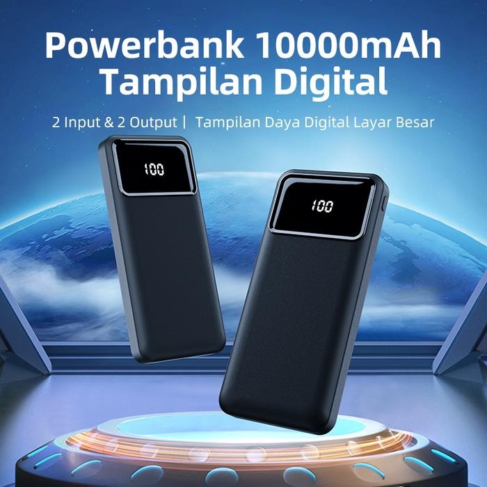 Basike Powerbank 20000 Mah 10000 Mah Fast Charging Type C Power Bank