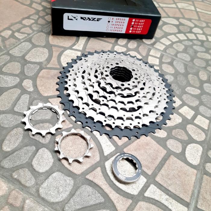 FREEWHEEL RAZE 9 speed 11T - 46T cassete sparepart sepeda termurah