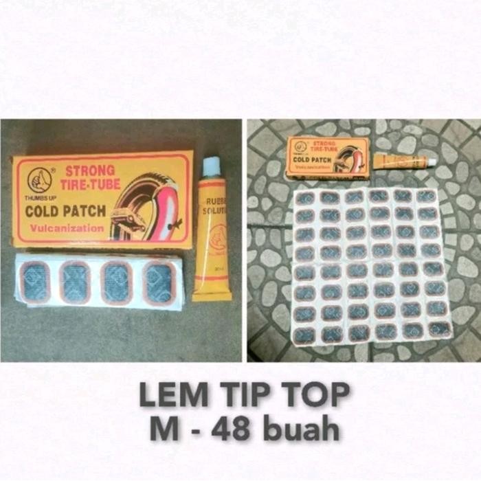 LEM TIP TOP - LEM TAMBALAN BAN sparepart sepeda termurah