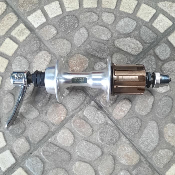 NAP HUB BELAKANG - FREE HUB SHIMANO EXAGE 36H HG50 VIA JAPAN sparepart sepeda termurah
