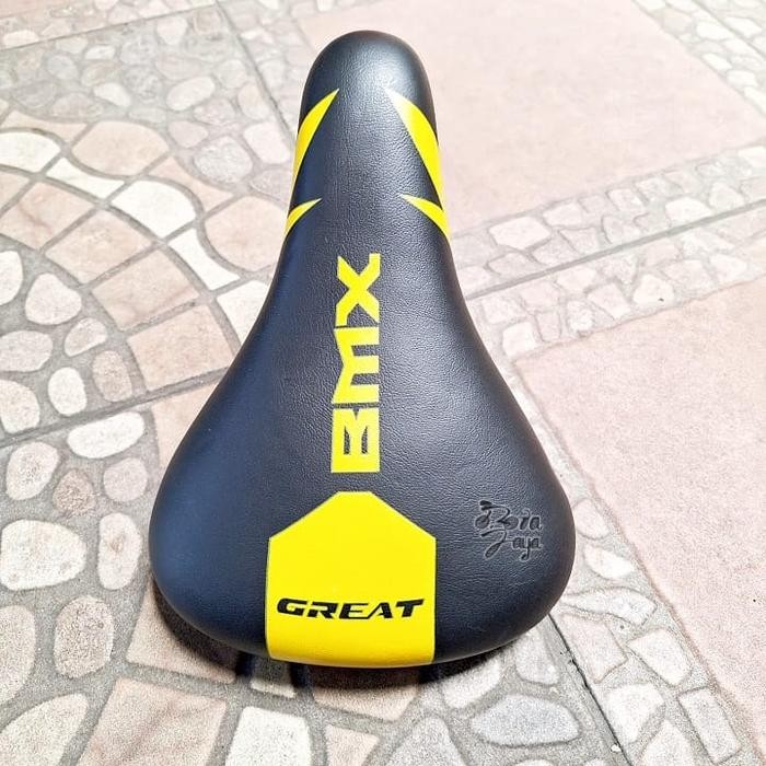 SADEL JOK SEPEDA BMX GREAT GEMUK KUNING sparepart sepeda termurah