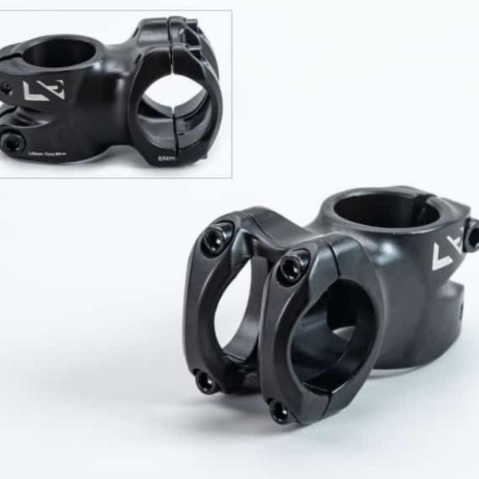 STEM MTB RAZE ENDURO 28.6-31.8 45mm HITAM sparepart sepeda termurah