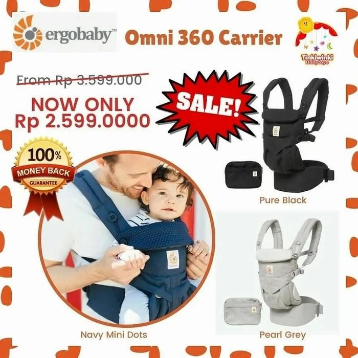 TERBARU Ergobaby Omni 360 Baby Carrier