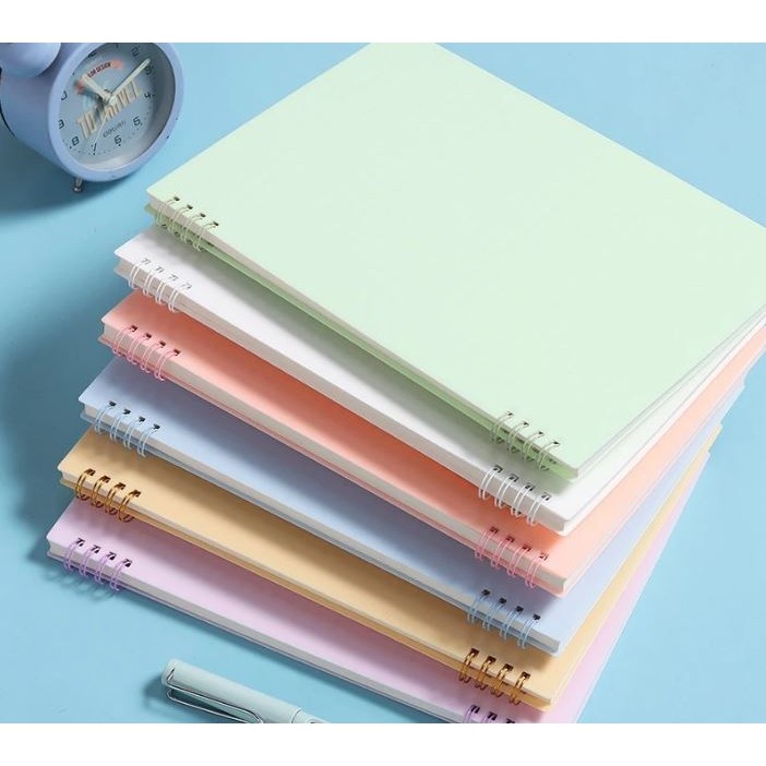 

Notebook A5 - Buku Diary Aesthetic - Buku Catatan Penutup Tahan Air - 40 Lembar - Koil 8 Lubang