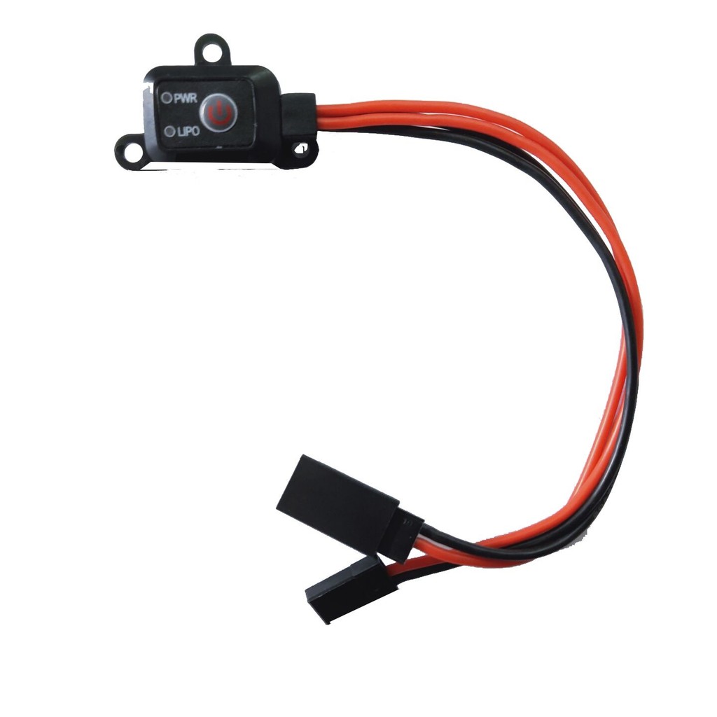 IMPORT New Tiny Small MCU controlled on/off battery voltage checked RC Power Switch for RC Car Plane